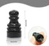 OMOBANU 2PCS 1/4-27 Chess Finials for Lamps Antique Black Compatible with Thread Lamp Finials Decorative Screw Cap
