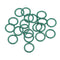 uxcell Fluorine Rubber O-Rings, Green, Pack of 20, 21mm OD 16.2mm ID 2.4mm Width FKM Seal Gasket for Plumbing Machinery