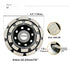 SHDIATOOL 4-1/2 Inch Double Row Diamond Grinding Cup Wheel for Concrete and Granite