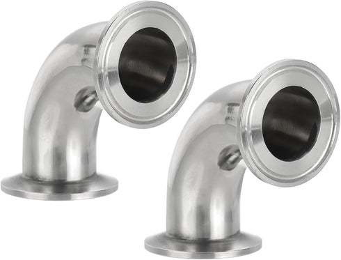 PATIKIL 90 Degree Elbow 1 1/4 "(32mm) Tube OD, 2 Pack 304