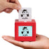 Behcp Smart AI Voice Sticker Printer Cube, Magic Thermal Sticker Maker with Display,