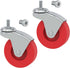 BIG RED 2 Pack 2.5" Swivel Caster Wheel for Utility Cart, TR6551