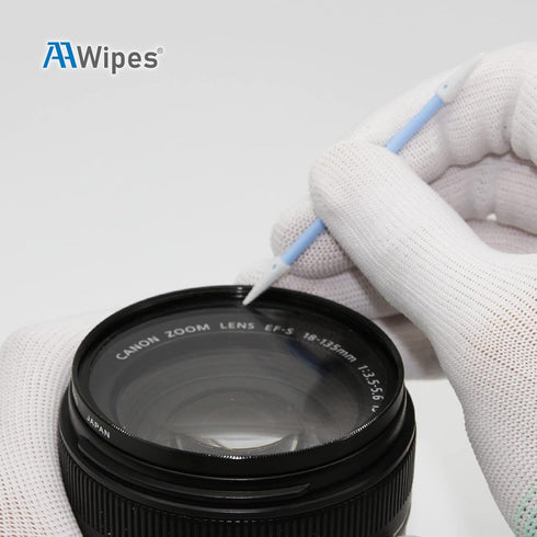 AAwipes Double-Tipped Cleaning Swabs, 100pcs Foam Cleaning Swabs for Tiny Tight Spaces of PCB Board