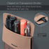 diodrio Pocket Protector Leather Pen Pouch Holder - Organizer for Shirts, Lab Coats, Holds 5 Pens, 2 Per Pack