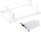 Clear Index Card Storage Holder, Acrylic Small Cards Display Rack for Desk, Fits 3" x 5" Cards