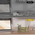 SUPEASY Mesh Desk Organizer, Desk Accessories with Pen Holder and 2 Drawers for Office Supplies - Golden Yellow