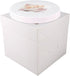 Cakebon Cake Boxes with Cake Drums, White 8 inch, 3-pack for Birthdays, Weddings, Christmas Parties
