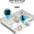 SECRUI Wireless Door Chime, 500ft Range Door Ringer Alert Buzzer Alarm for Home and Office