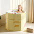 27.55"L 27.55"W 27.55"H) Portable Bathtub, Hot Ice Bath Tub Inflation-free, Shower Bathroom SPA Soaking Tub