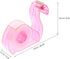 LUOZZY Tape Dispenser Cartoon Flamingos Tape Holder Portable Tape Cutter School Office Accessory - Pink