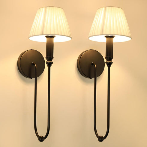 cancomzone Wall Sconces Sets of 2 | Bathroom Wall Sconces Set of Two