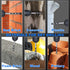 Professional Concrete Drill Bit 5-Pack Masonry Drill Bit Set, Industrial-Strength Cement Drill Bits