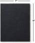 LaserGram 7" 9" Small X Portfolio Notepad, Bullfighter, Personalized Engraving Included (Black with Silver)