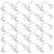 EZGO 20 Pieces C-Shape Teeth Whitening Cheek Retractor - Size L, Disposable Dental Mouth Opener