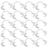 EZGO 20 Pieces C-Shape Teeth Whitening Cheek Retractor - Size L, Disposable Dental Mouth Opener