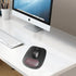 Ergonomic Leather Mouse Pad Mat with Wrist Support, Non-Slip Rubber Base for Gaming Office