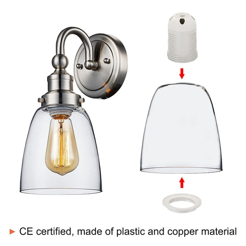 250V E26/E27 58x39mm 41mm Bulb Pack 3 MECCANIXITY Threaded Light Socket Base Screw Thread Lamp Holder for LED Retro