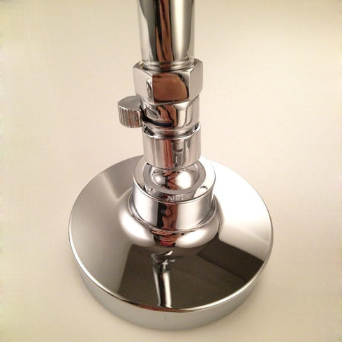 XVL Shower Head Shut-Off Valve, Solid Brass 2 Pieces, Brushed PT02C