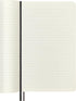 Moleskine Classic Expanded Notebook, Soft Cover, Large (5" x 8.25"), 400 Pages, Ruled/Lined, Black