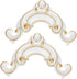 Homoyoyo 2pcs Adhesive Furniture Appliques Onlays: Decorative Frame Onlay - Peel and