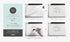 Nu Board A4 Size (8.8 x 11.9 inch) Whiteboard Notebook - Dry Erase, Environmentally Reusable