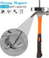 Rechabite Telescoping Magnetic Sweeper Pickup Tool, 35LB Pull Capacity, Retractable 8.6" to 33"