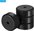 PATIKIL Multi Purpose Rubber Spacer, 4 Pcs 2"OD 0.3"ID 0.8"Thick Neoprene Round Anti-Vibration Isolation Pads