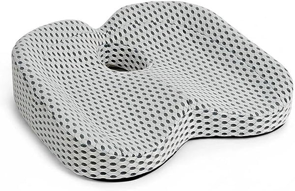 Orthopedic Seat Cushion with Memory Foam for Back Pain Relief & Posture
