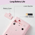 Electronic Calculator, 12 Digits Large LCD Display, Pink Basic Desktop Calculator with Big Buttons