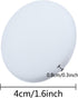 Efbock White Silicone Door Stoppers - Premium Wall Protectors for Home or Office, 6pcs