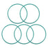 uxcell Fluorine Rubber O-Rings, 69mm OD 64.2mm ID, 2.4mm Width FKM Seal Gasket for Plumbing
