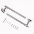 HITSLAM Chrome 19.8 Inch Towel Bar for Bathroom, SUS304 Stainless Steel Bathroom Towel Rack Wall Mounted, Modern Home Decor Bath Towel Holder with Hardware Accessories by HITSLAM