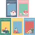 Monolike Fall in Newtro Sticky-It - 5p Set Self-Adhesive Memo Pad, 50 Sheets