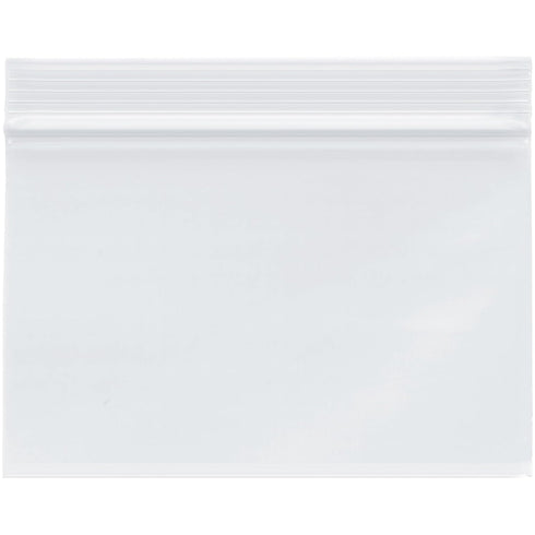 Plymor 6" x 4" Zipper Reclosable Plastic Bags, Pack of 500, 2 Mil