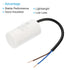 PATIKIL CBB60 16uf Running Capacitor, 2Pcs AC 450V 2 Wires for Water Pumps, Washing Machines, 72x40mm