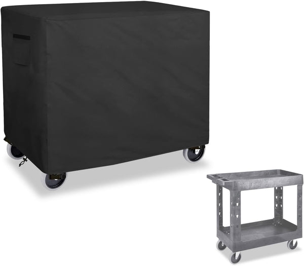 Bitubi Service Cart Cover for 500-Pound Capacity Service Utility Cart,Heavy Duty Waterproof