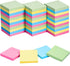 HappyHapi Sticky Notes 3x3 Inches Bulk, 36 Pack 3600 Sheets Colored Self-Stick Pads for Office, School, Home