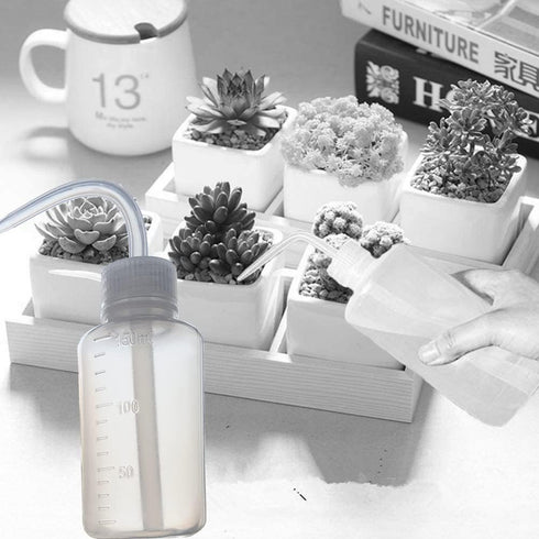 Wash Bottle 2pcs 150ml 5Oz Narrow Mouth Squeeze Bottle, Medical Lab Plastic Safety No Spill Watering Cans
