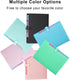 Expanding File Folder - 5 Pocket Cute Folders with Labels - Letter Size Accordion File Organizer for Documents