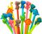 Cute Dinosaur Black Ink Pens, Cartoon Fun Kawaii Writing Gel Pens for Kids, 16pcs Set