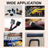 Black Heat Shrink Tubing 3:1 Shrinking Ratio Dual Wall Adhesive Lined Tube Roll Electrical Cable Wire Sleeving Dia