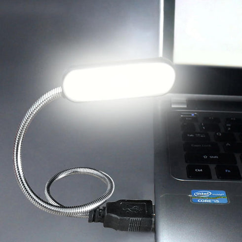 FANTIA USB Port Reading Lamp, USB Gooseneck, USB LED Lamp, USB Lamps, Mini USB Light for Laptop, LED USB Light