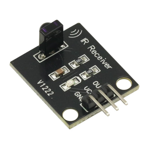 GODIYMODULES 2Pcs 38khz 2Pcs Digital Ir Receiver Sensor Module + Ir Transmitter Sensor Module Kit for Arduino