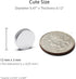 Strong Neodymium Magnets, Heavy Duty Round Small Rare Earth Magnets, 0.47 x 0.12 Inch, 50 PCS