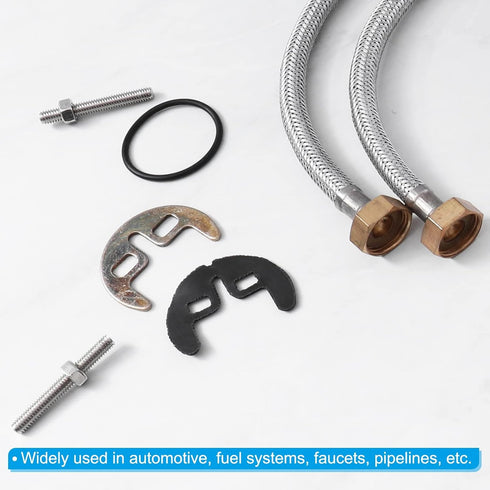 PATIKIL Nitrile Rubber O-Rings, 11mm OD, 6mm ID, 2.65mm Width, 5 Pcs Metric Sealing Gasket for Plumbing Repair