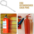 SUPVOX 10pcs Lock Pins, Durable Iron Pull Pin Replacement for Fire Safety Equipment, Essential Accessory for Office and