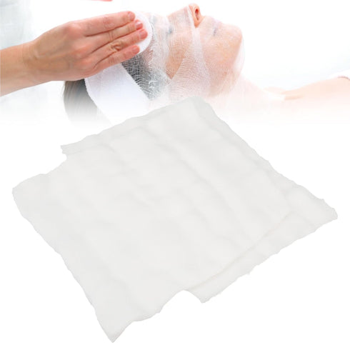 Betued 100pcs Gauze Mask, Disposable Mask, Gauze Face Mask Disposable Pre Cut Cotton