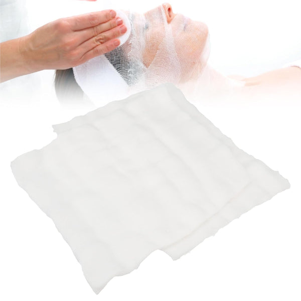 Betued 100pcs Gauze Mask, Disposable Mask, Gauze Face Mask Disposable Pre Cut Cotton