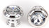 SANCHAKOU 10 1.25 1.14Inch Crystal Knobs for Drawers Pcs * Single Hole Crystal Cabinet Bedside Table Coffee Table