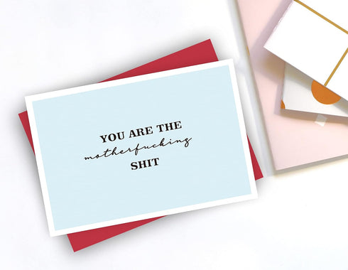 Alzombi Hilarious Gratitude Card - You're Absolutely Amazing! - Perfect for Friends